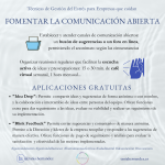 2 - Comunicación abierta Tips estrés empresas Tania Hernandez